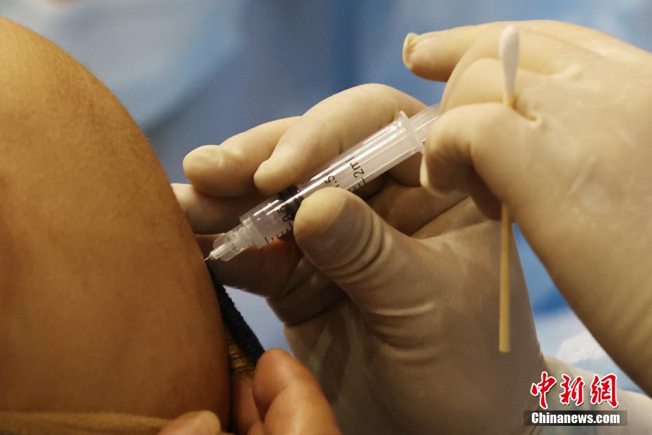 南京航空航天大学师生接种新冠疫苗