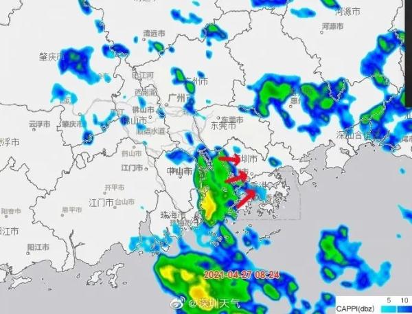深圳人等的雨终于来了！这波雨会影响“五一”吗？