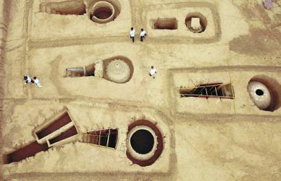济南东部发现山东地区最大规模元代壁画墓群