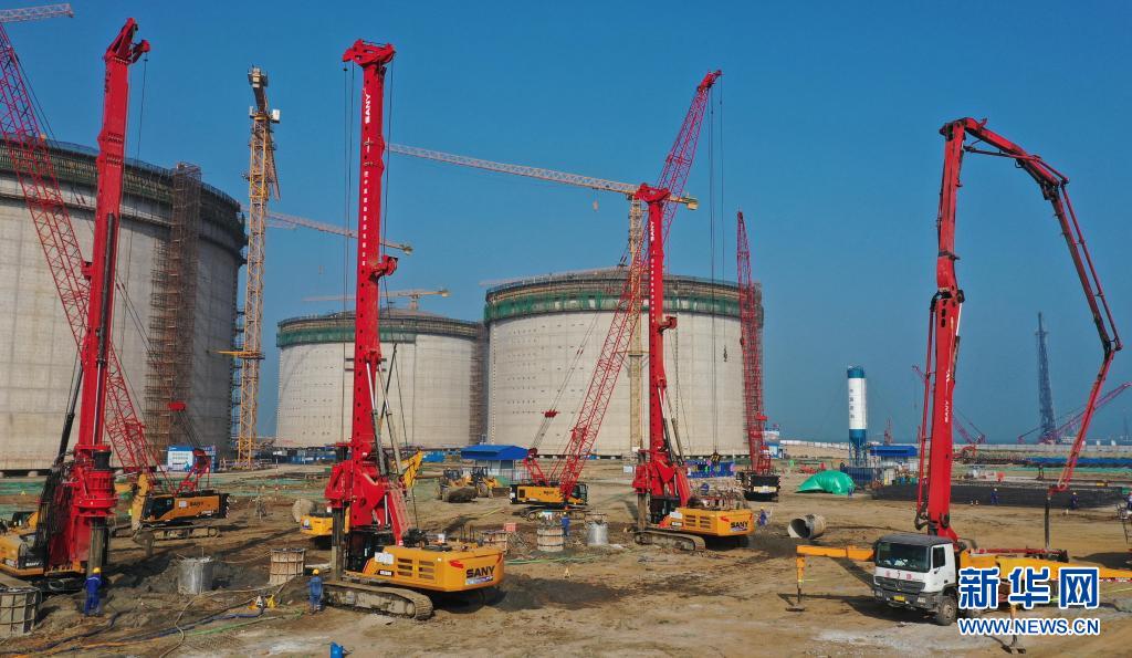 河北曹妃甸新天LNG项目二期工程开工建设