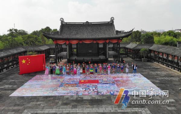 庆国庆！镇海澥浦20余名少数民族群众绘制72幅农民画
