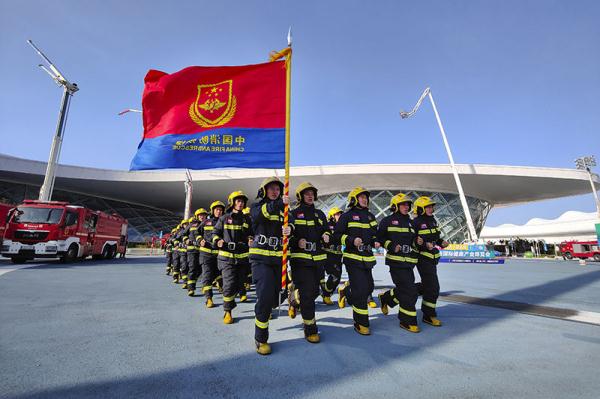 海南消防全面展示改革转制三周年成果