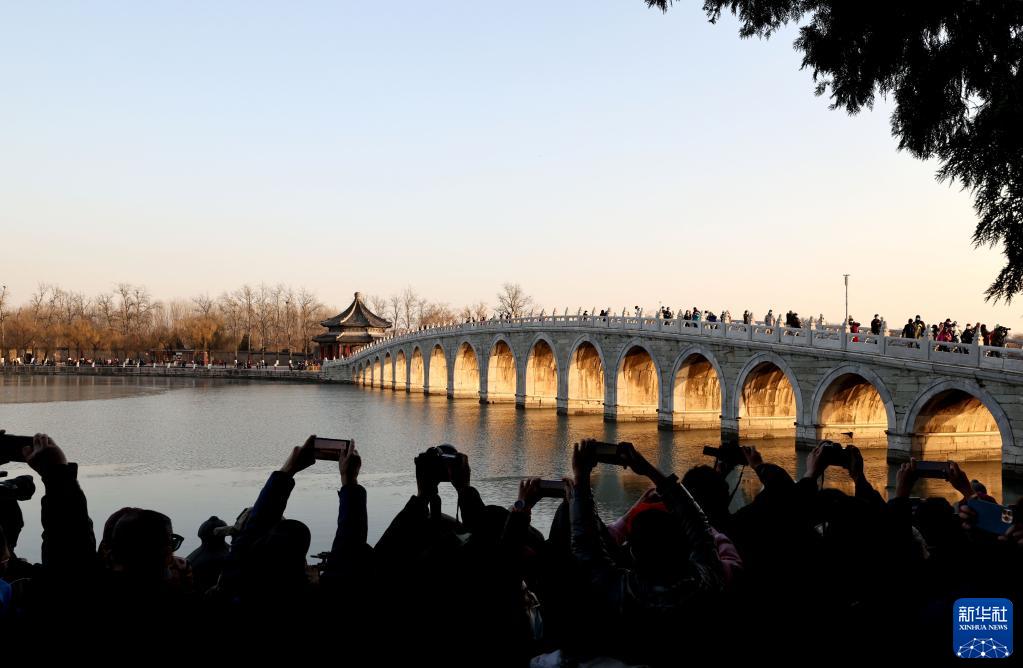 北京：颐和园冬韵