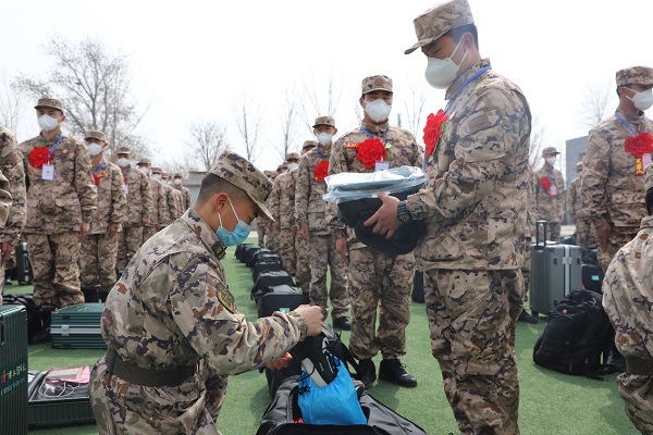 组图丨武警北京总队执勤第三支队迎来春季入伍新兵