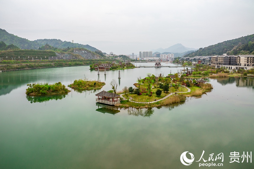 贵州都匀三江堰：“小黄河”变身生态河