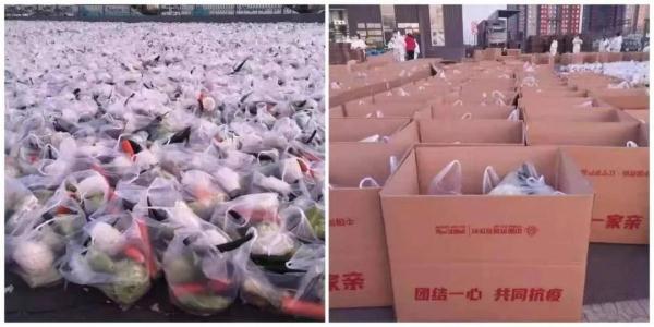 辽宁3万“蔬菜包”再驰援，吉林网友：看到字条，热泪盈眶