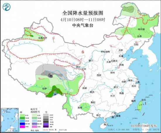 北部和东部部分海域将有大雾 西藏东部云南四川等地多阴雨