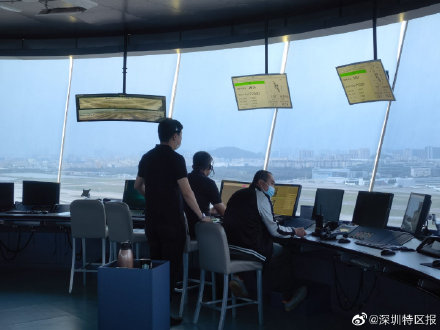 开辟绿色通道，深圳空管站保障生命接力航班准点落地