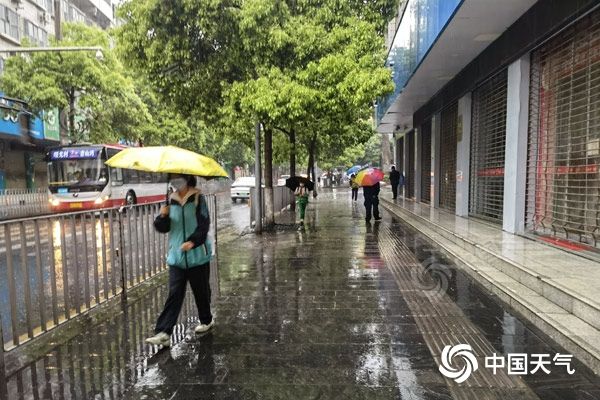湖南未来一周雨水频繁 衡阳等地局地今有暴雨并伴有强对流天气