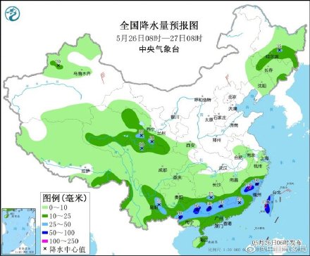 江南华南及贵州雨雨雨又来了 华北黄淮高温热热热