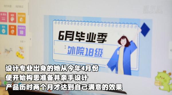 湖南一高校辅导员为244名毕业生手绘设计“毕业礼物”