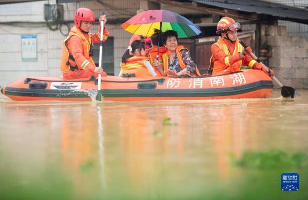 湖南永州：全力应对强降雨 守护群众安全