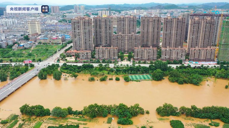 湖南江华：强降雨最大降水量220.6毫米 已转移安置近7000人