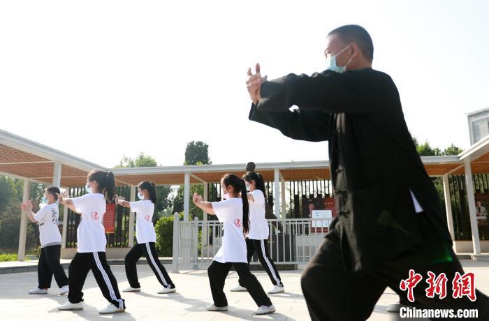 河北邢台“共享”太极焕发非遗新活力