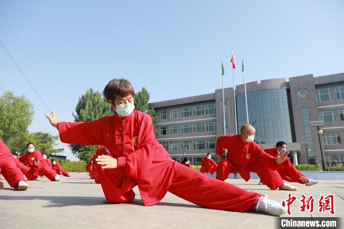 河北邢台“共享”太极焕发非遗新活力