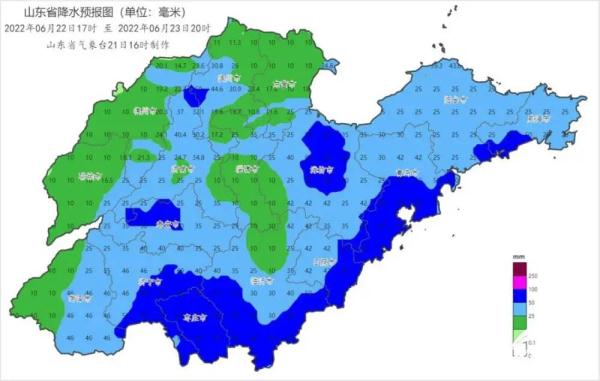 大到暴雨 局部大暴雨！山东这些地方已开下