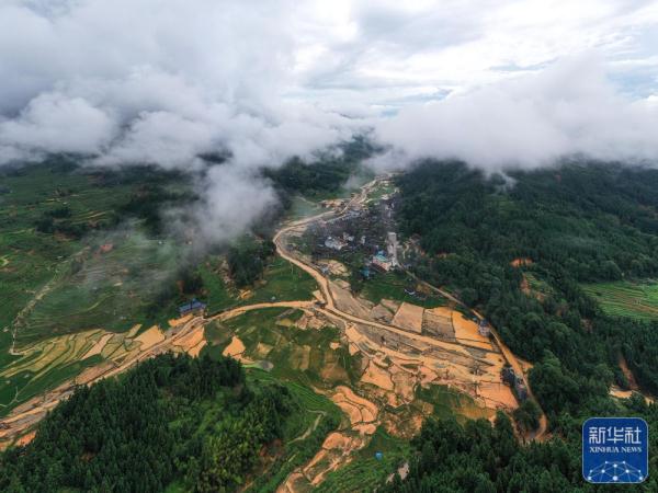 新华全媒+|众志成城 重建家园——贵州从江洪水灾后重建进行时