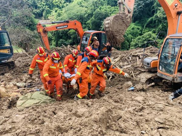 云南芒市中山乡泥石流灾害3名失联人员已遇难