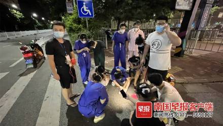 广西北海：女子被毒蛇咬伤，采核酸“大白”及时救治