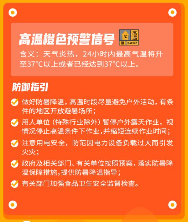 深圳：橙色高温预警，大暑天气紧记“三要三不要”