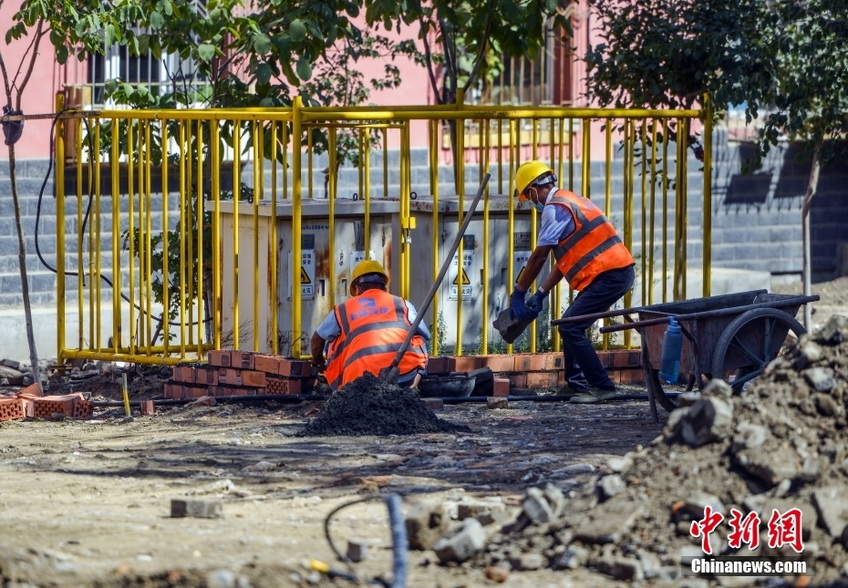 新疆乌鲁木齐持续推进老旧小区改造工程