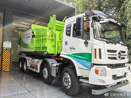 65辆清洁能源垃圾转运车在深圳上岗