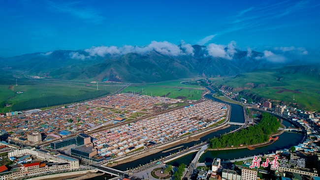 走进县城看发展以七美碌曲雕琢高原幸福之城