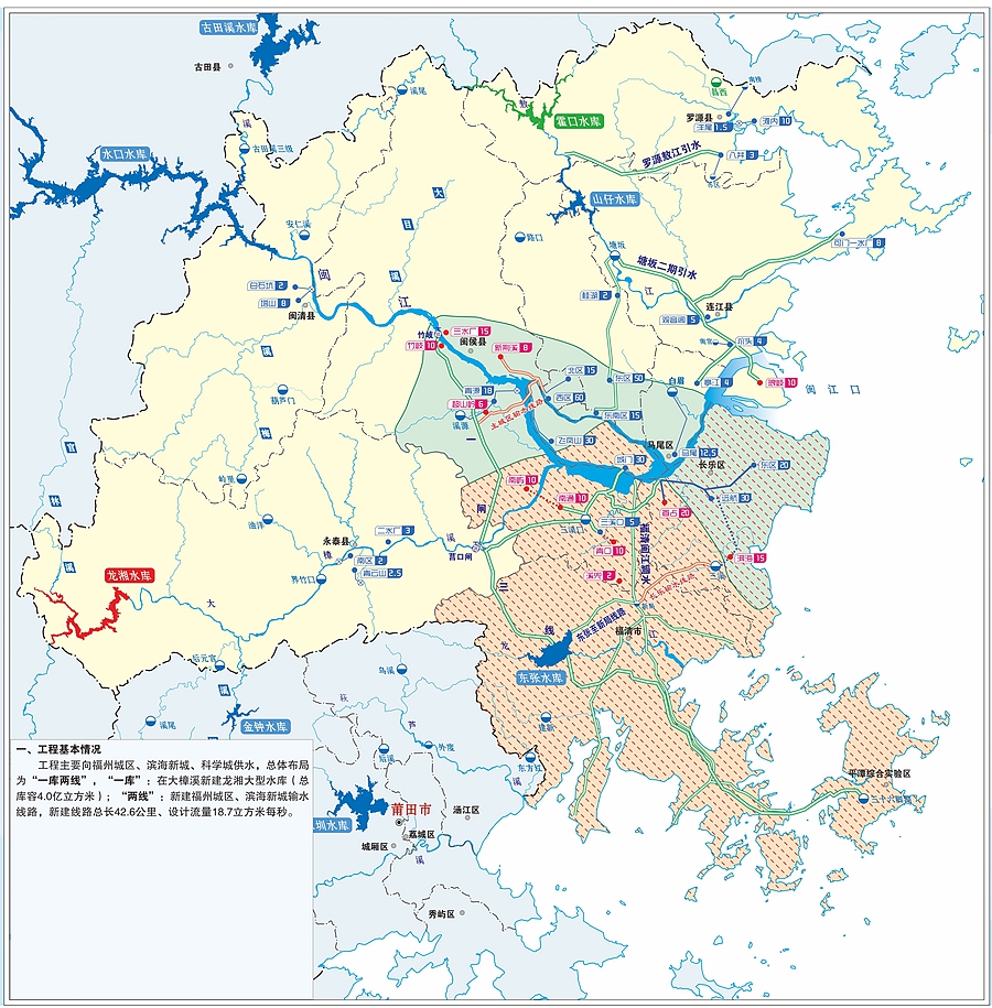 “一库两线”工程启动筹建 助力福州闽江口城市群水资源配置提质增效