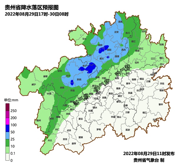贵州将迎来一轮强降雨天气 省内高温干旱将有所缓解