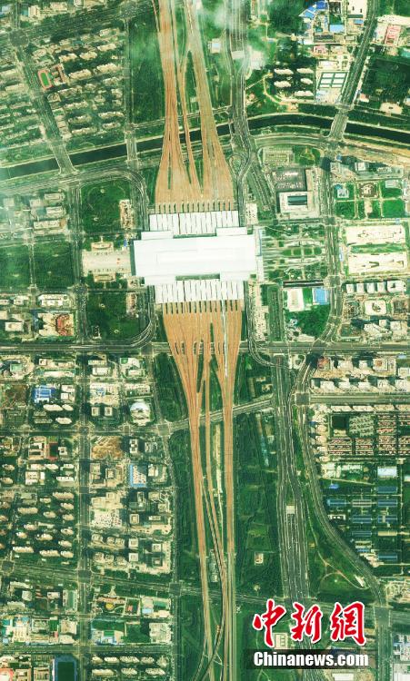卫星拍摄的“高清河南”：平川沃野黄河安澜