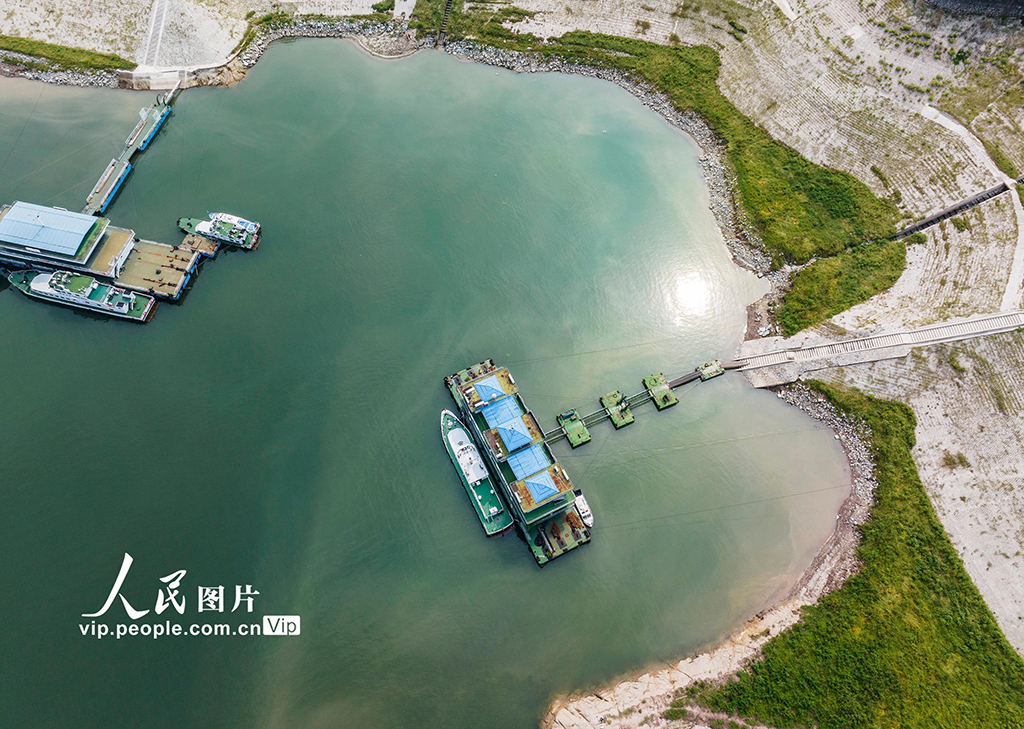 湖北秭归：长江流域水库群抗旱保供水联合调度专项行动再次实施【4】