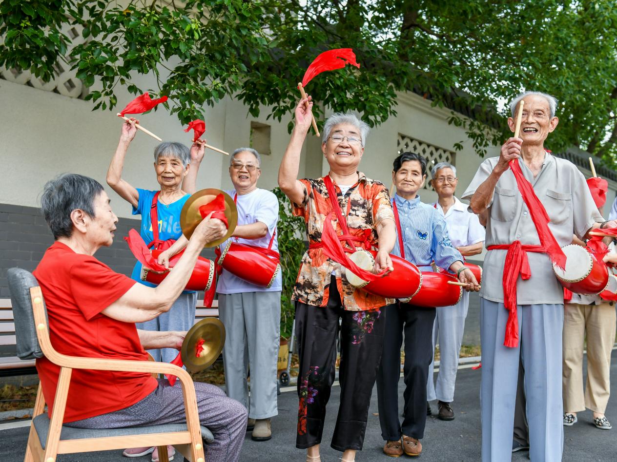 安徽和县：老有所养 老有所乐