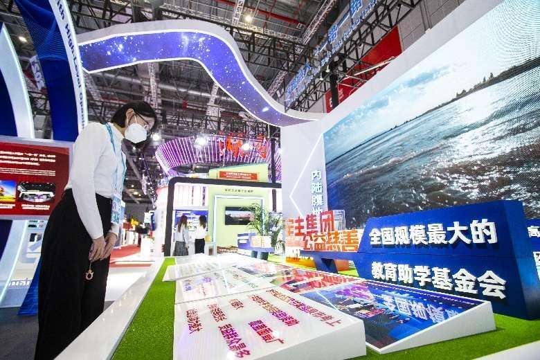 宁夏对外开放十年成就展亮相进博会