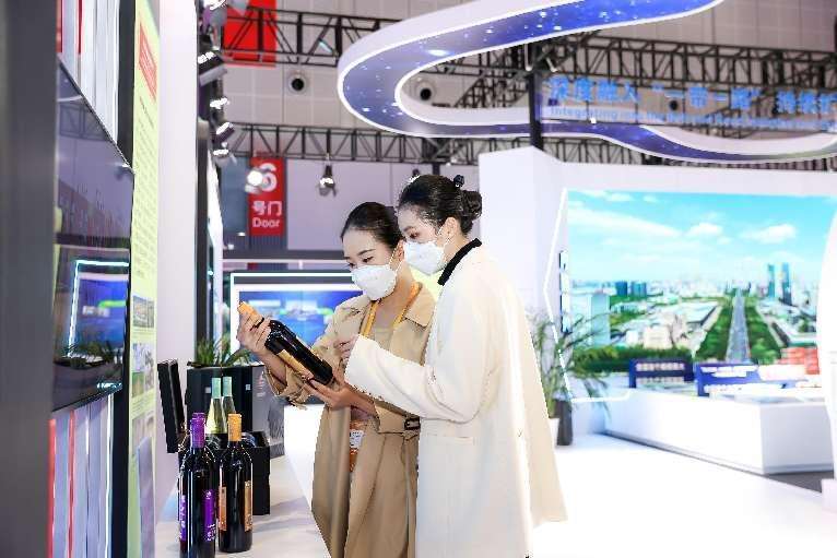 宁夏对外开放十年成就展亮相进博会