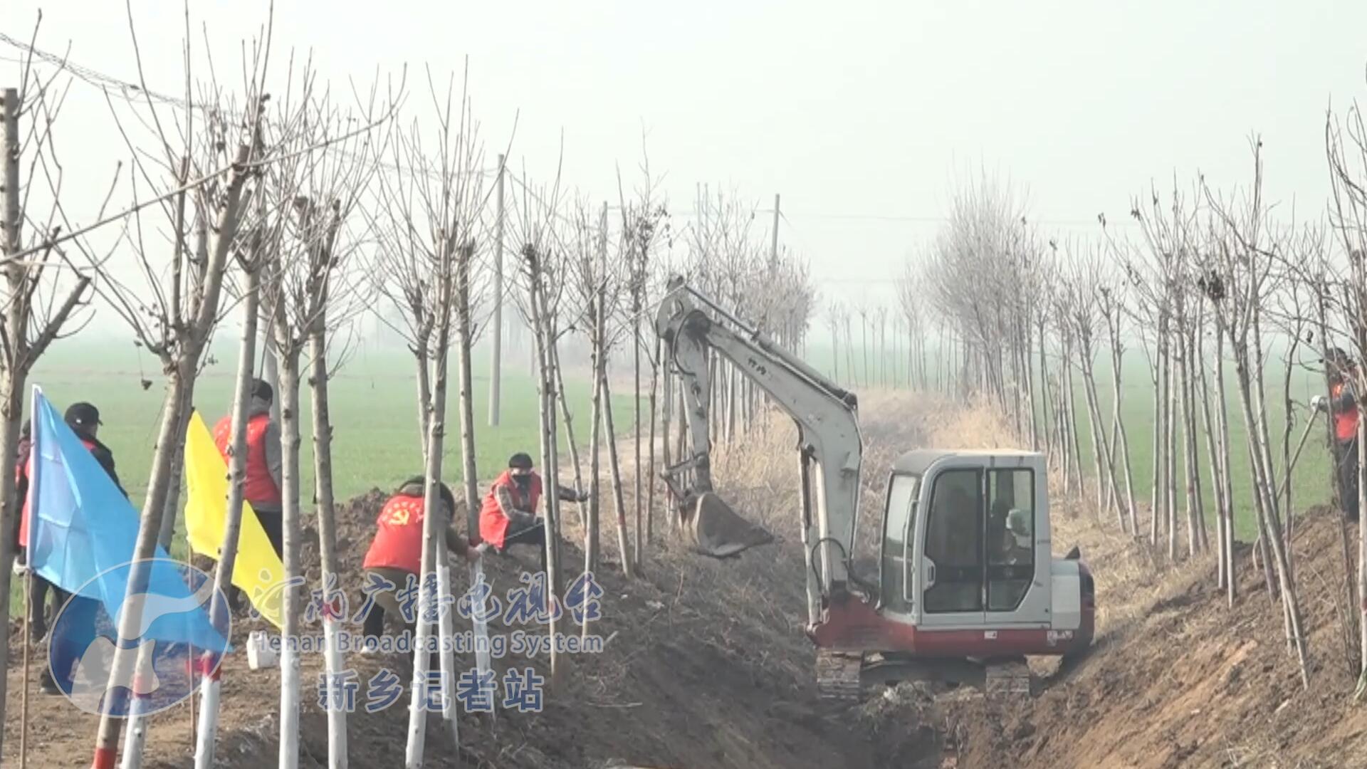 获嘉:开展农田基础设施建设,夯实粮食丰产根基