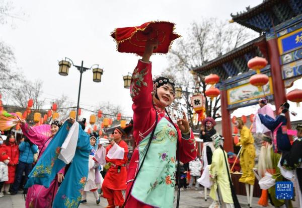 新春走基层丨陕西西安：传统民俗迎新春