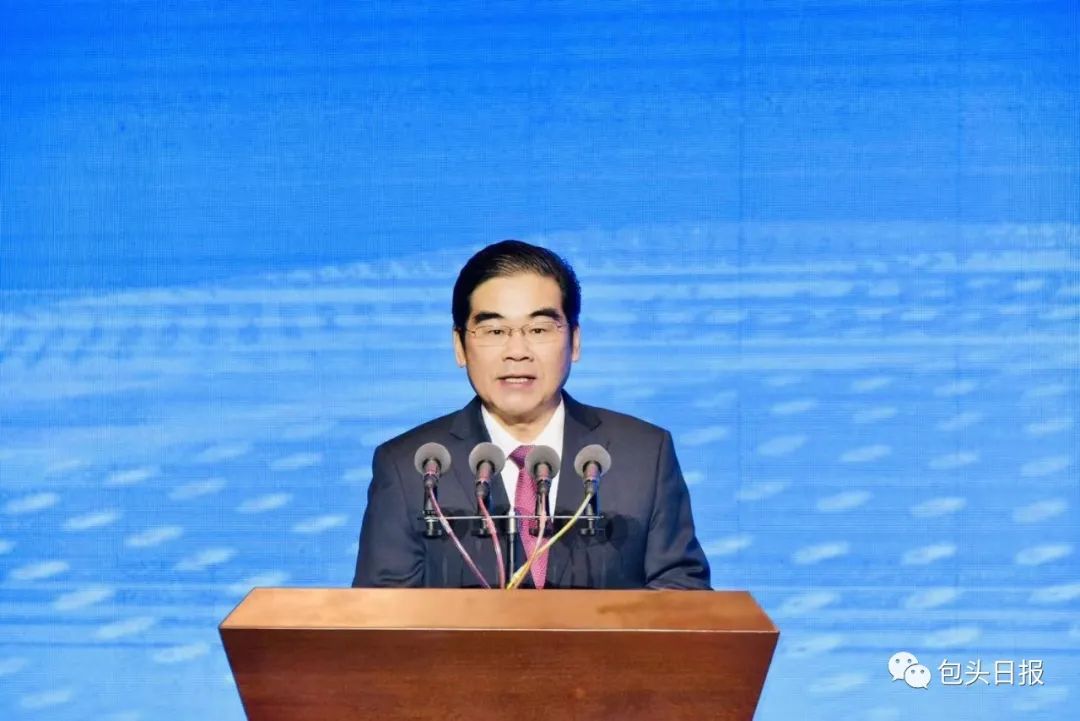 包头市举行金融服务“五大任务”推动包头高质量发展交流会 丁绣峰致辞