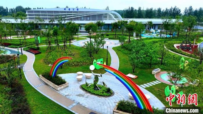 图为兰考气象公园(资料图) 河南省气象局供图中新网郑州3月23日电 题