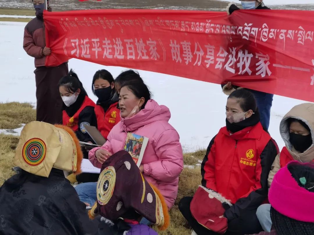 【党的二十大精神基层宣讲面对面】草原上最美格桑花传递惠民“好声音”