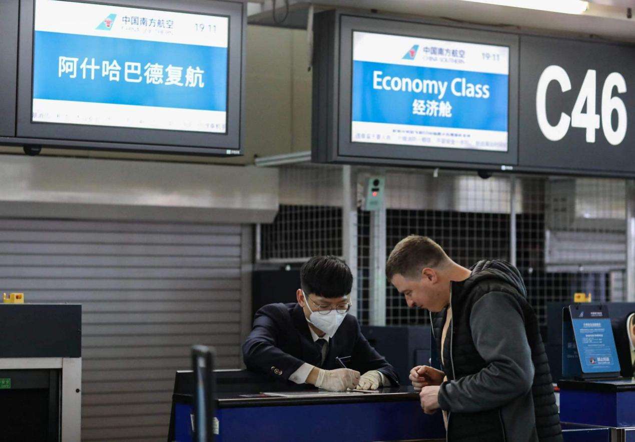 乌鲁木齐－阿什哈巴德航线复航 “空中丝绸之路”扩能提速