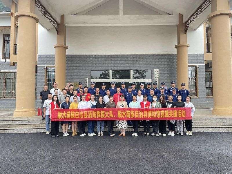 广西融水消防救援大队开展主题党日活动