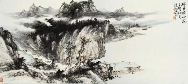 吴德铭书画展亮相朵云轩，他的笔下，有现代人心灵的诗意栖居