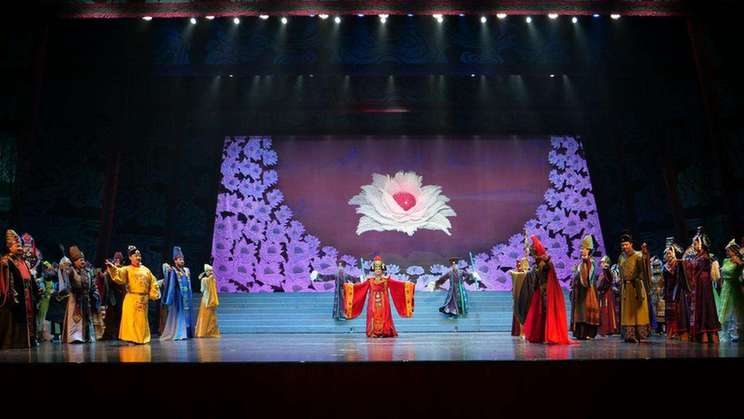 大型藏戏《金城公主》在青海西宁首演