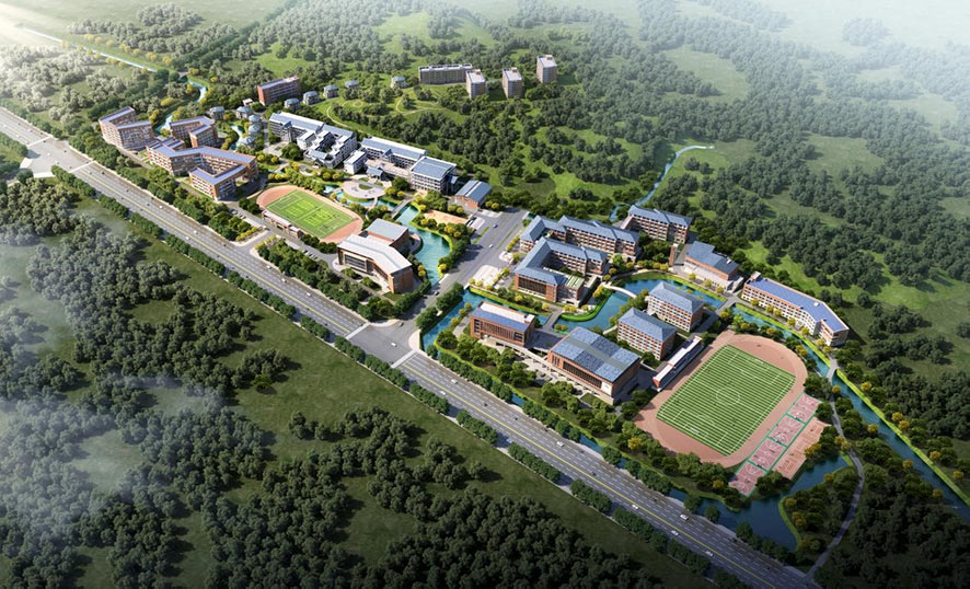湖南湘江新区再添新高中——长沙市珺琟高级中学今秋将投入使用