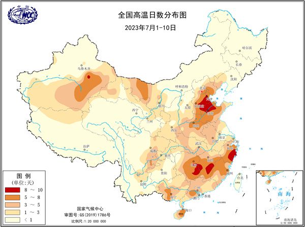 这些地方入伏后热力不减 数据盘点常年三伏哪最热