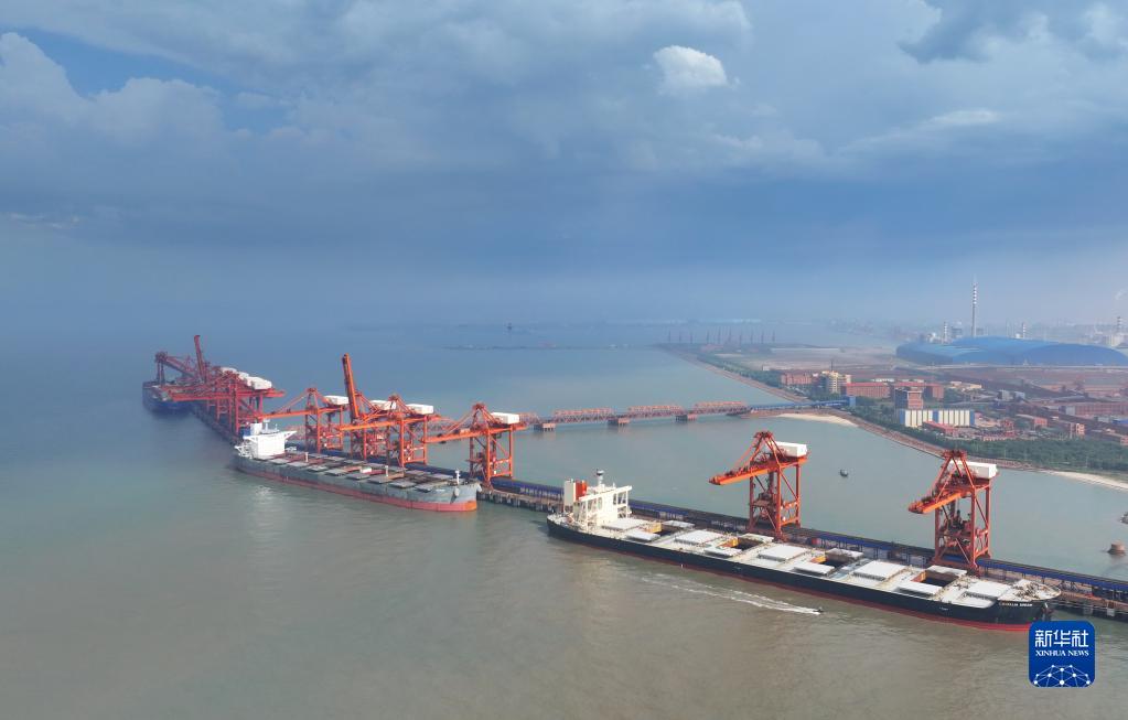 河北曹妃甸港区1至6月份货物吞吐量同比增长12.47%