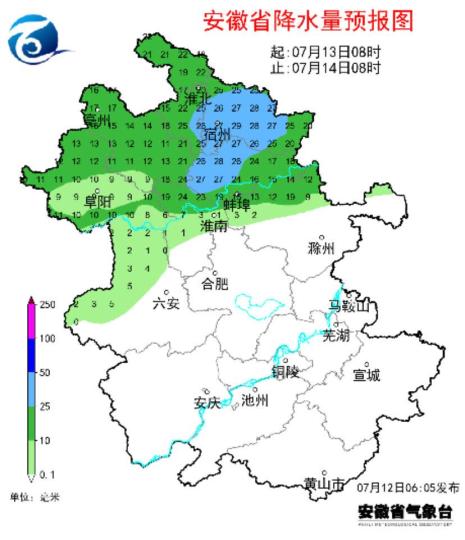 安徽今年梅雨强度“偏弱” 未来一周局部有暴雨