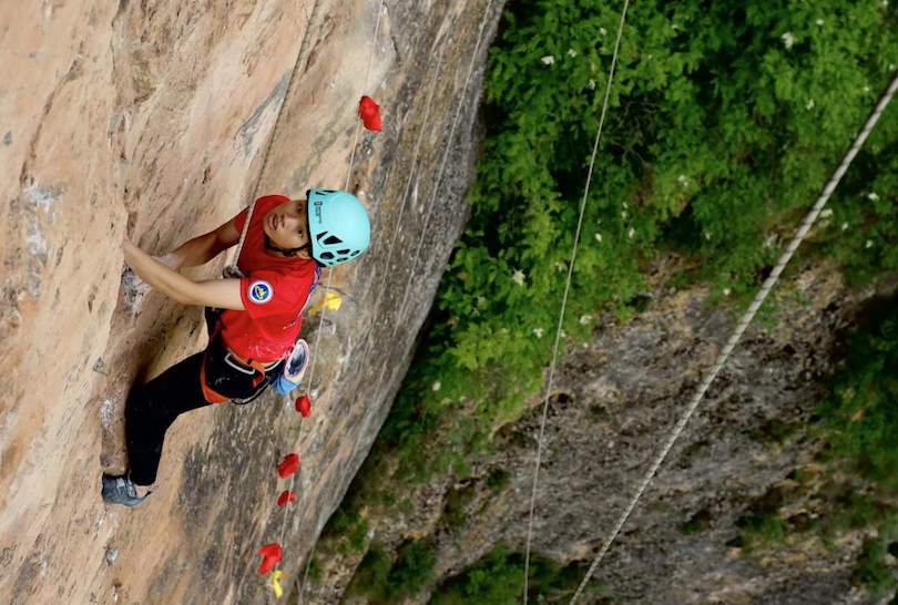 2023中国攀岩自然岩壁系列赛甘肃站落幕