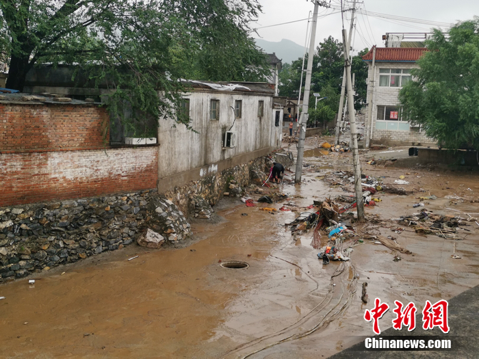 实探洪水退去后的北京村庄:一切正渐渐恢复