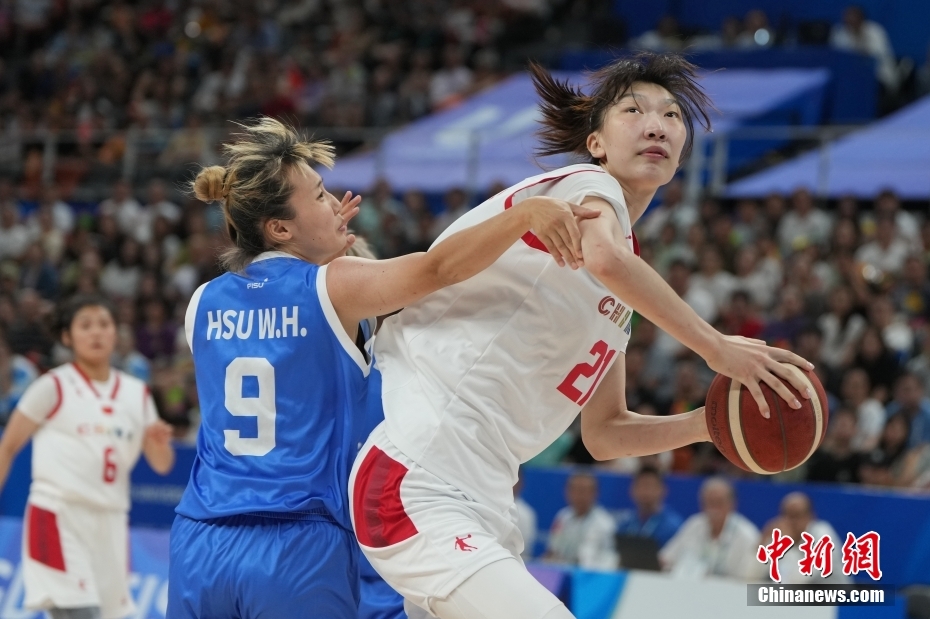 （成都大运会）中国队晋级成都大运会女子篮球决赛